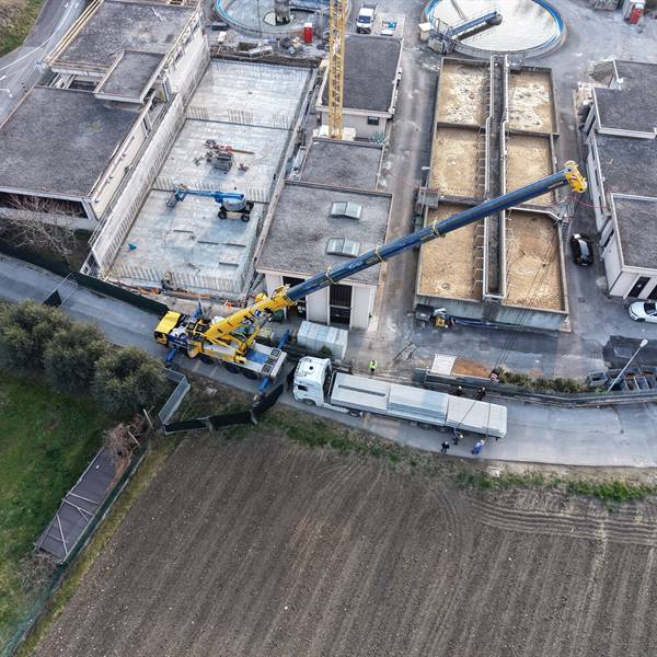 depuratore loc. Linfano di Arco